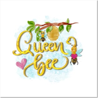 Queen bee Posters and Art